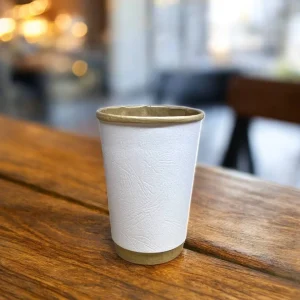 لیوان چرمی اسپشیال سفید